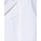 White Cotton Blazer Bottega Veneta