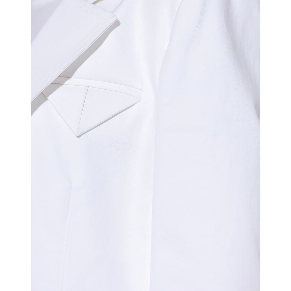 White Cotton Blazer Bottega Veneta