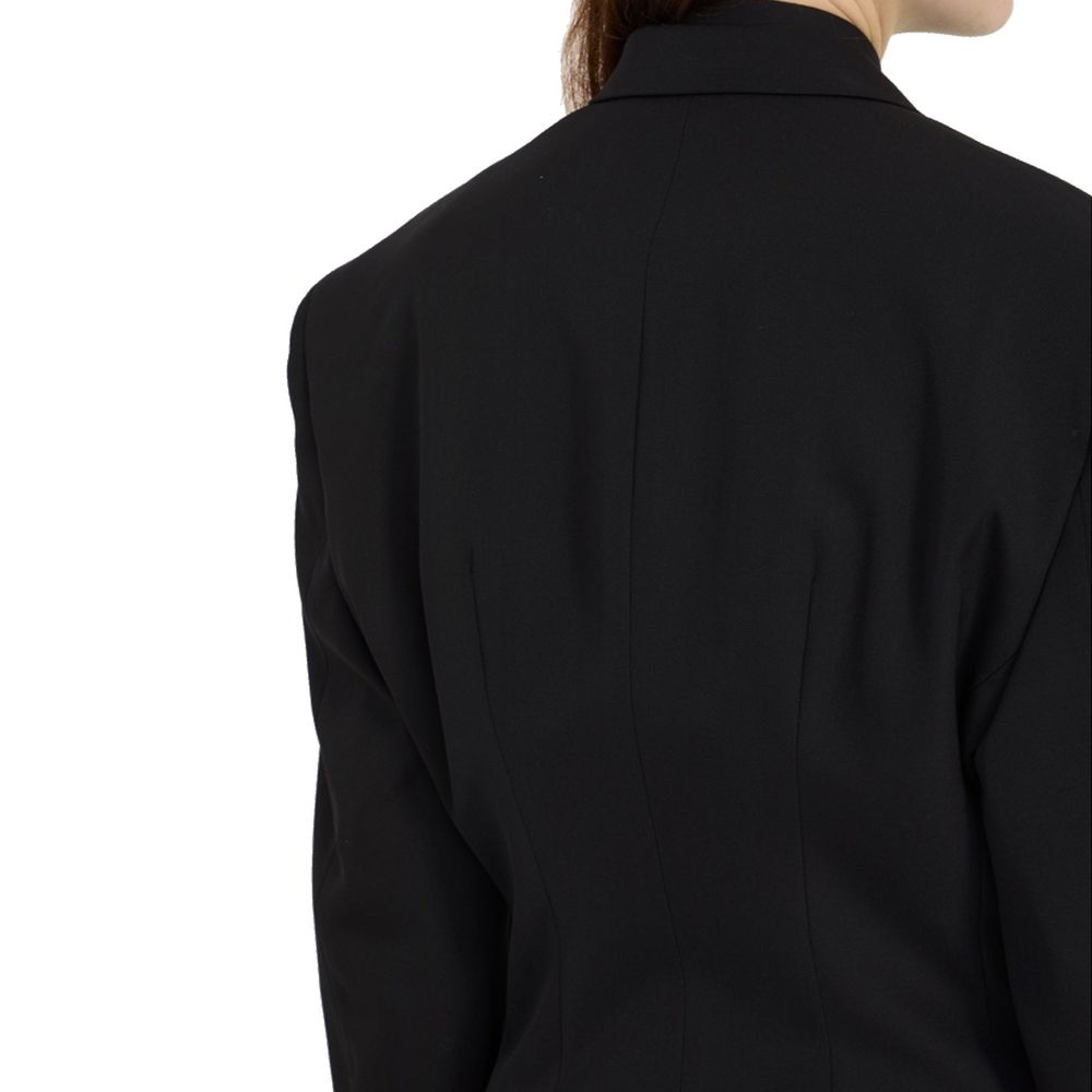 Black Wool Coat Balenciaga