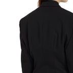 Black Wool Coat Balenciaga