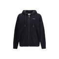 Black Cotton Sweatshirt Off-White
