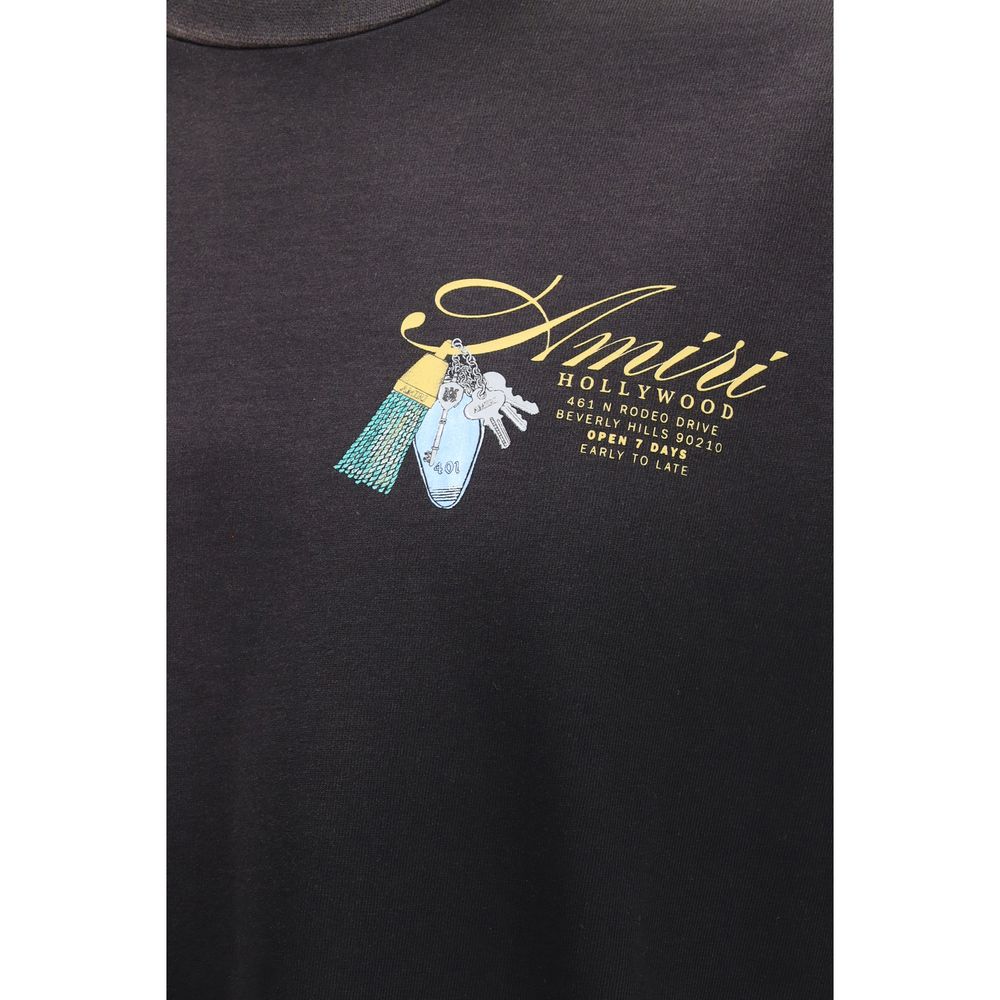 Black Cotton T-Shirt