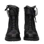 Black Leather Ankle Boots Jimmy Choo