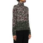 Bicolor Cotton Long Sleeve T-Shirt