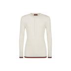 White Silk T-Shirt