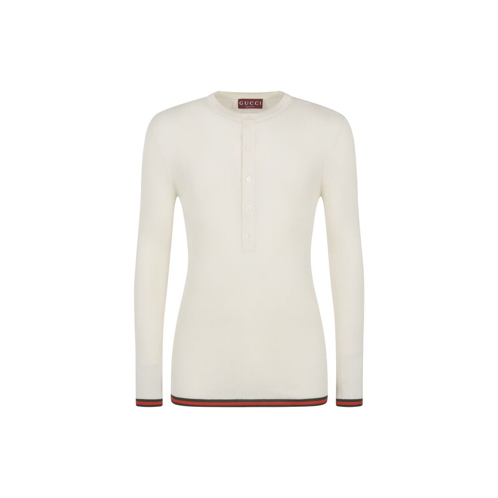 White Silk T-Shirt