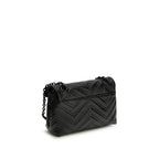 Black Napa Leather / Calf Bos Taurus Handbag