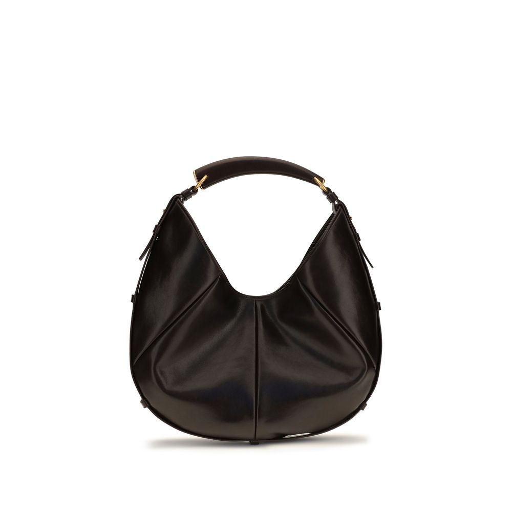 Brown Calf Leather Bos Taurus Shoulder Bag