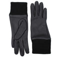 Black Leather Gloves