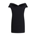 Black Wool Oves Aries Cocktail Dress