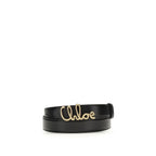 Black Calf Leather Bos Taurus Belt
