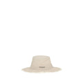 White Cotton Bucket Hat