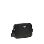Black Calf Leather Bos Taurus Shoulder Bag