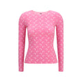 Multicolor Polyamide Long Sleeve T-Shirt