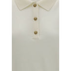 White Wool Oves Aries Polo Shirt