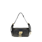 Black Calf Leather Bos Taurus Shoulder Bag