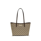 Beige Polyester Shoulder Bag