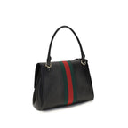 Black Calf Leather Bos Taurus Handbag