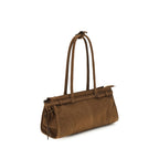 Brown Calf Leather Bos Taurus Handbag