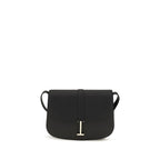Black Calf Leather Bos Taurus Shoulder Bag