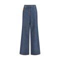 Blue Cotton Jeans Denim