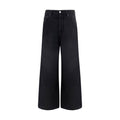 Black Cotton Jeans Denim