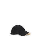 Black Cotton Cap (Baseball Hat)