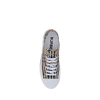 Brown Synthetic Low Top Sneakers