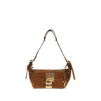 Brown Calf Leather Bos Taurus Shoulder Bag