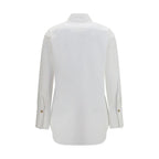 White Cotton Dress Shirt