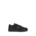 Black Calf Leather Bos Taurus Low Top Sneakers