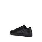 Black Calf Leather Bos Taurus Low Top Sneakers