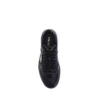 Black Calf Leather Bos Taurus Low Top Sneakers