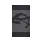 Gray Silk Scarf