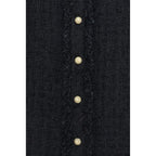Black Polyamide Pattern Shirt