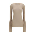 Beige Viscose Shirt