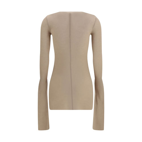 Beige Viscose Shirt