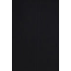Black Viscose Casual Dress