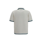 White Cotton Polo Shirt