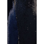 Blue Polyamide Cocktail Dress