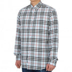 Blue Cotton Dress Shirt