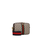 Beige Cotton Shoulder Bag
