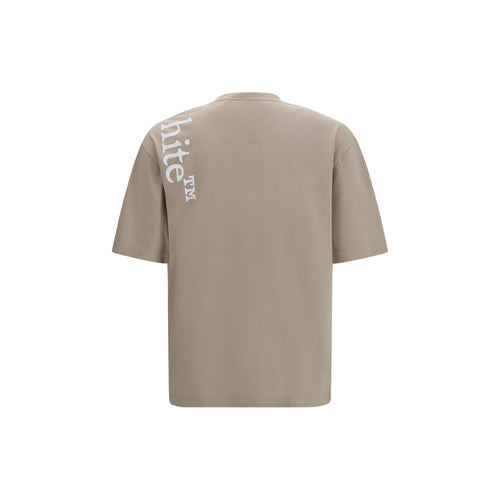Beige Cotton T-Shirt