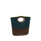 Multicolor Wool Oves Aries Handbag