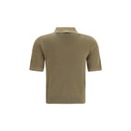 Bicolor Wool Oves Aries Polo Shirt