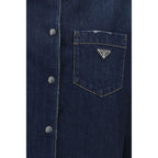 Blue Cotton Denim Jacket