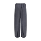 Gray Wool Oves Aries Casual Pants