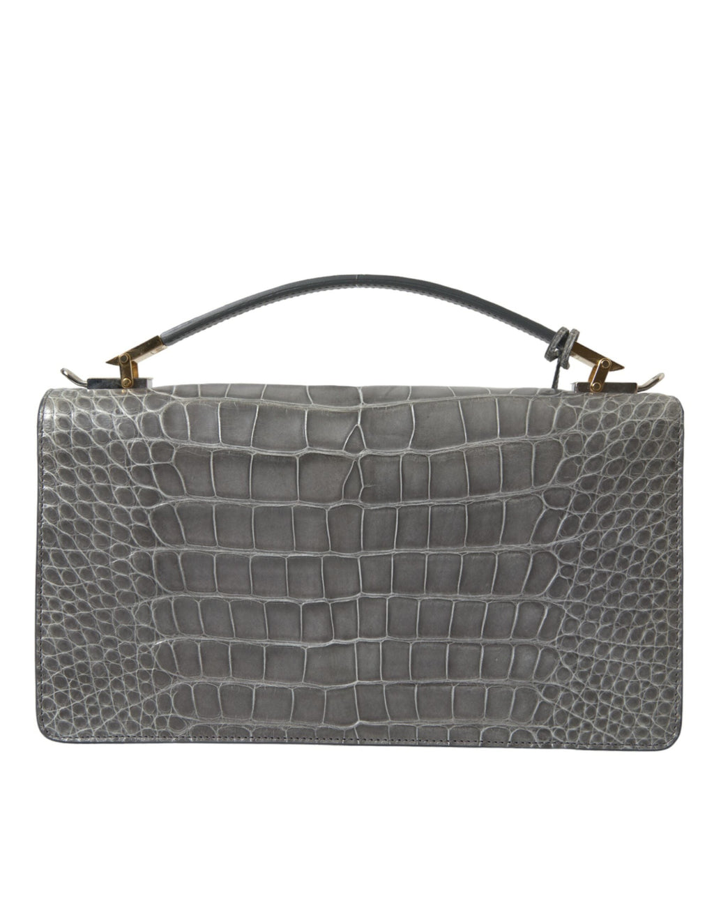 Gray Exotic Leather Medium Shoulder Hand Purse Bag Balenciaga