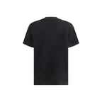 Black Cotton T-Shirt Burberry