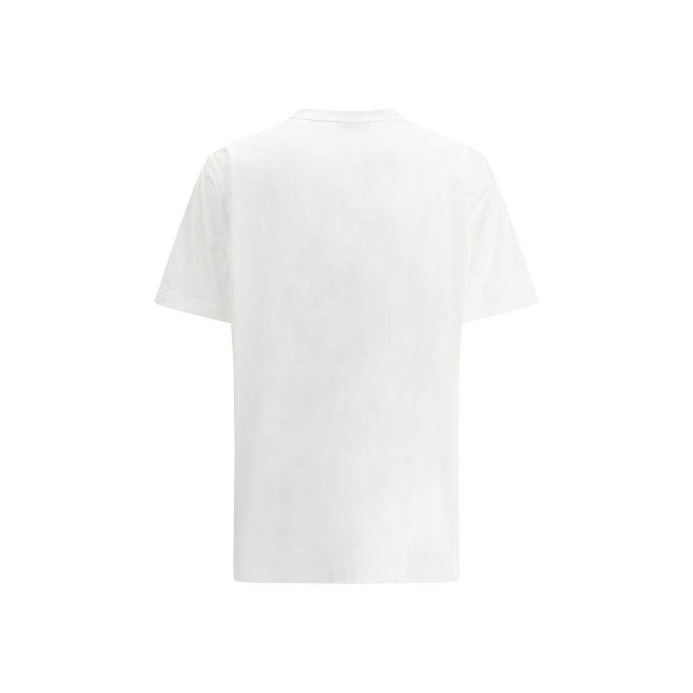 White Cotton T-Shirt Burberry